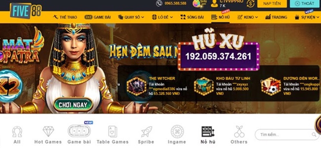 Mọi người cần học hỏi những kinh nghiệm chơi tại nổ hũ Five88