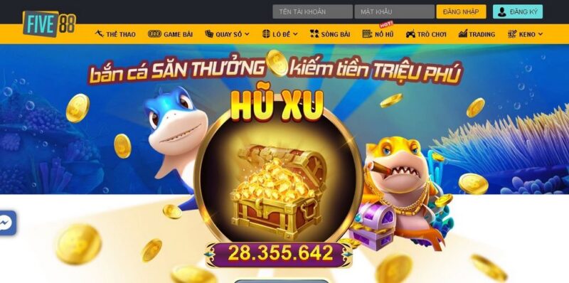 Tìm hiểu thông tin về game bắn cá Five88